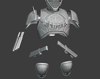 Iron Companion Space Ninja Panzerung STL für 3D Druck