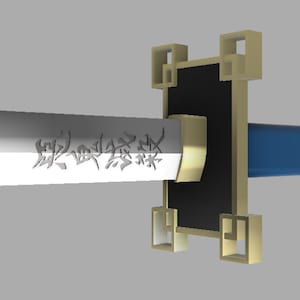 devil killer mist hashira sword STL for 3d printing
