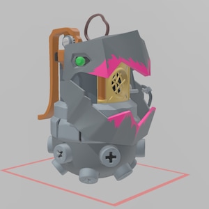 LOL Arcane Jinx flame chomper STL file for 3D printing