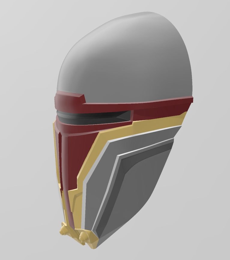 Star Wars Kotor Remake Inspired Darth Revan Mask STL for 3D Etsy