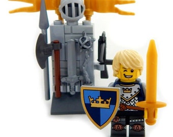 Lego ® Chevalier figurine cas175 de 6085 6073 1584 6060 Castle Knights minifigur Black Lego ® Chevalier figurine cas175 de 6085 6073 1584 6060 Castle Knights minifigur Black