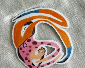 Autocollants colorés pour journal : Autocollant original et fantaisiste pour fille
