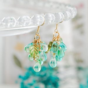 Jolies boucles d&#39;oreilles raisins verts boucles d&#39;oreilles fruits boucles d&#39;oreilles fruits boucles d&#39;oreilles été cadeau pour elle nourriture boucles d&#39;oreilles cadeau de noël boucles d&#39;oreilles botaniques