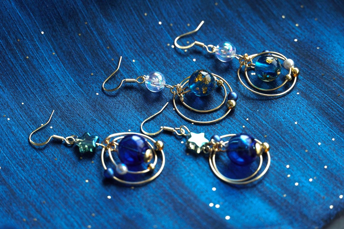 Planet Earrings