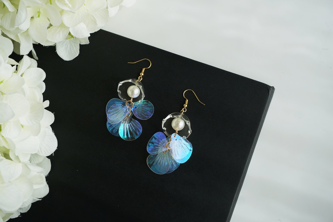 Jellyfish earrings