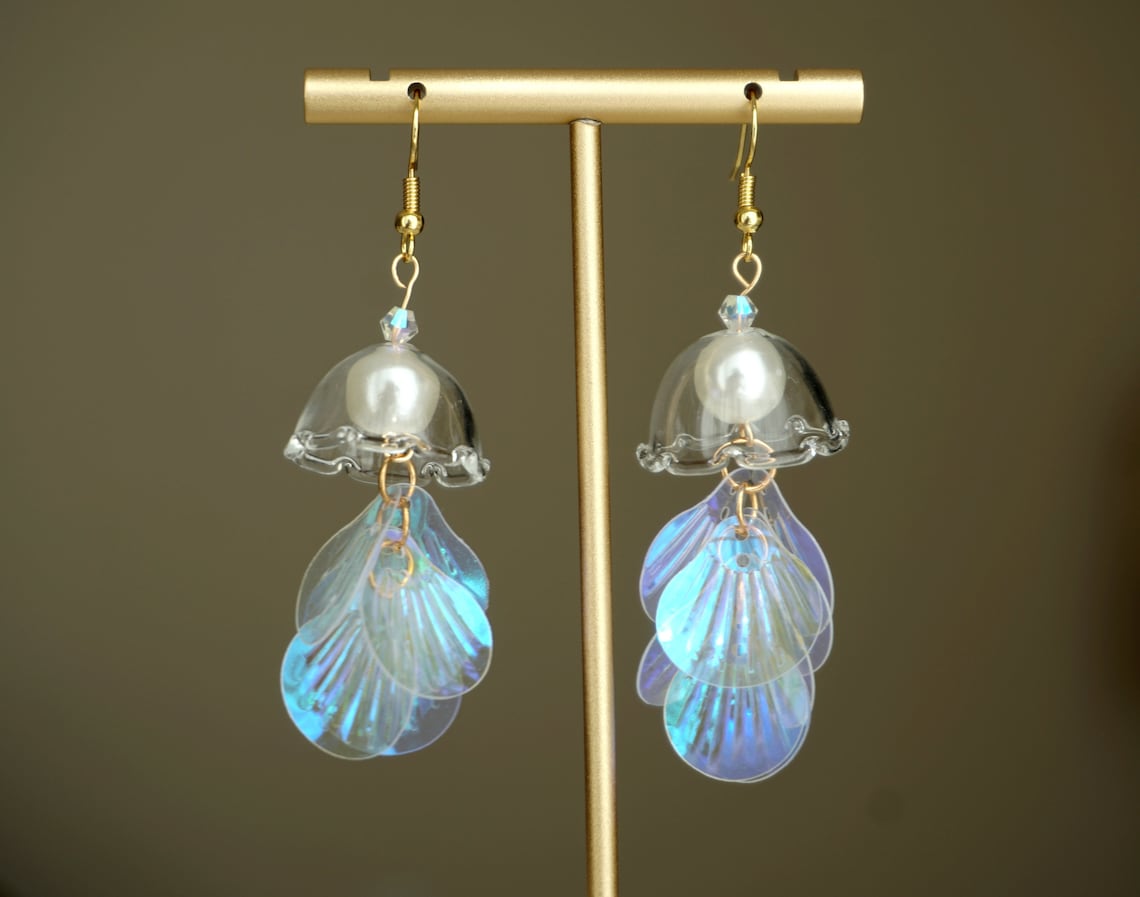 Jellyfish earrings