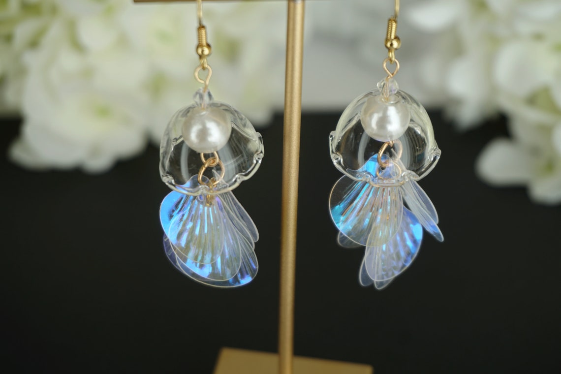 Jellyfish earrings