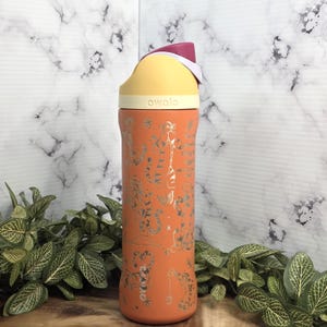Laser engraved character inspired tumbler durable insulated bottle with fun theme