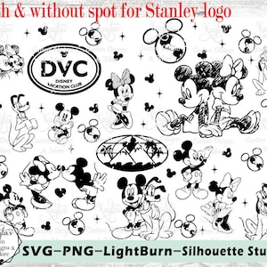 Vacation Club 40oz, 30oz Tumbler Template, SVG, PNG, Laser Engrave Template, Powder Coated Tumbler, Cup Template, Full Wrap Digital Download