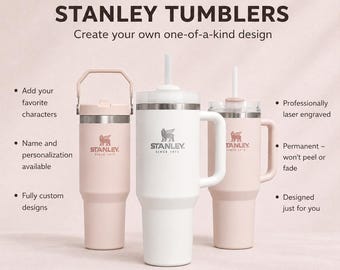 Create Your Own, Laser Engraved Tumbler: Custom 40oz/30oz Personalized Water Bottle