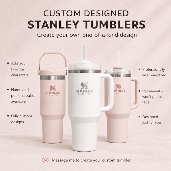 Crea tu propio vaso térmico grabado con láser: Botella de agua personalizada de 40 oz/30 oz.