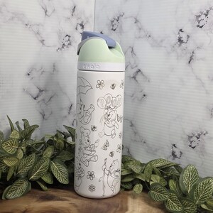 Storybook bear inspired engraved Owala tumbler gift