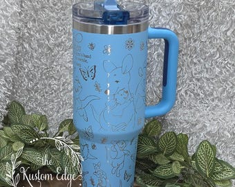 Kanga & Roo Engraved Tumbler: Winnie the Pooh Lover Gift