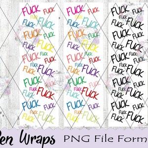 Rainbow all-over penomslag: afdrukbaar png-bestand (digitaal bestand)