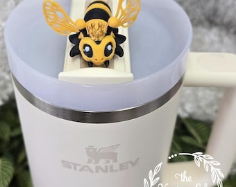 Queen Bee Stanley Tumbler Topper: 3D Printed Cup Accessory