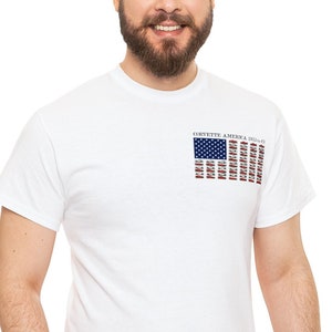 Vette Chevy USA American Sports Car T-Shirt Corvette Oldtimer