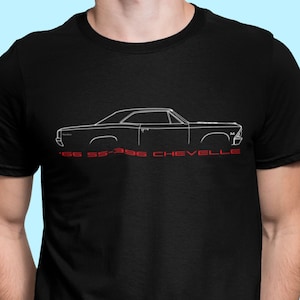 Chevelle T-Shirt, 1966 SS 396 Chevelle Shirt, Chevelle Lover Tee, Chevy Chevelle 66 SS-396 Coupe Shirt, Chevelle Lover Gift