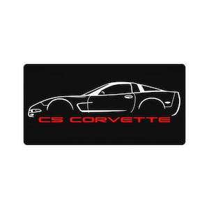 C5 Corvette Lover Desk Mat, C5 Corvette Gift, 31.5 x 15.5