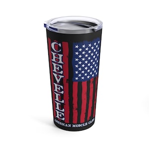 Chevelle Travel Tumbler, Chevelle Lover Gift, Chevelle 20 oz Tumbler, Chevy Chevelle Travel Mug