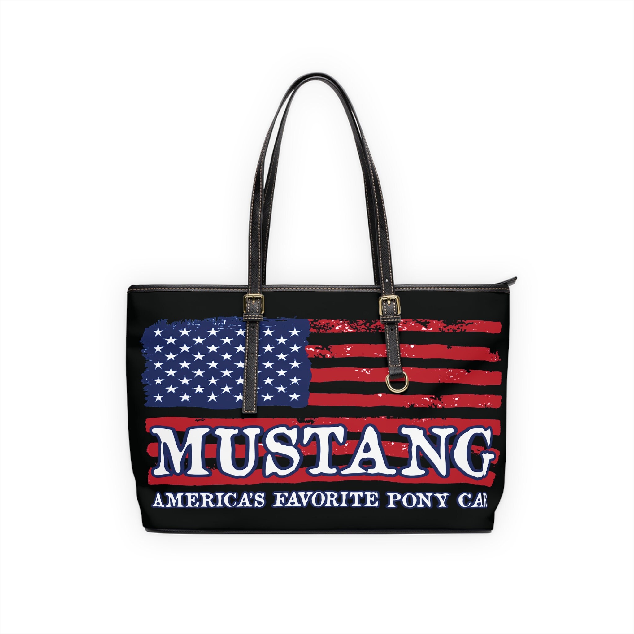 【AAKE】MUSTANG SHOULDER BAG Mustang Lover Shoulder Bag, Mustang America's Favorite Pony