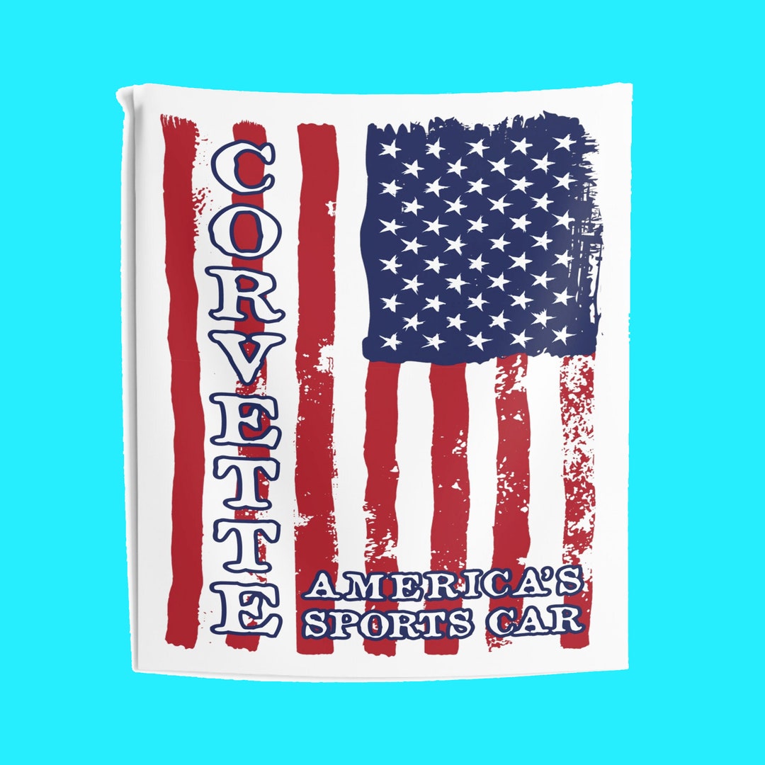 DECORAZIONE DA PARETE IN METALLO - Corvette C7 Z06 - 100CM - Shape