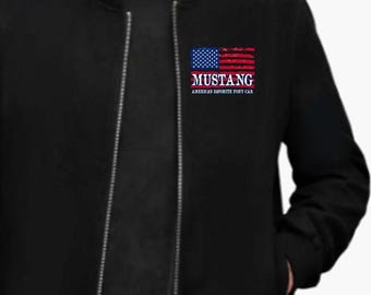 ヴィンテージ フォード マスタング JH デザイン レーシングジャケット