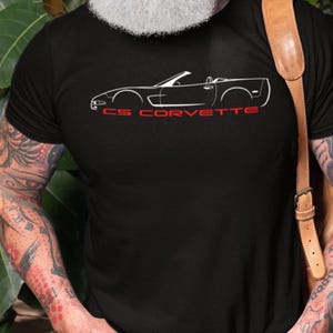 C5 Corvette Lover T Shirt, Corvette C5 Convertible Tee, 5th Generation Corvette, C5 Corvette Shirt, C5 Corvette Dad Gift T-Shirt