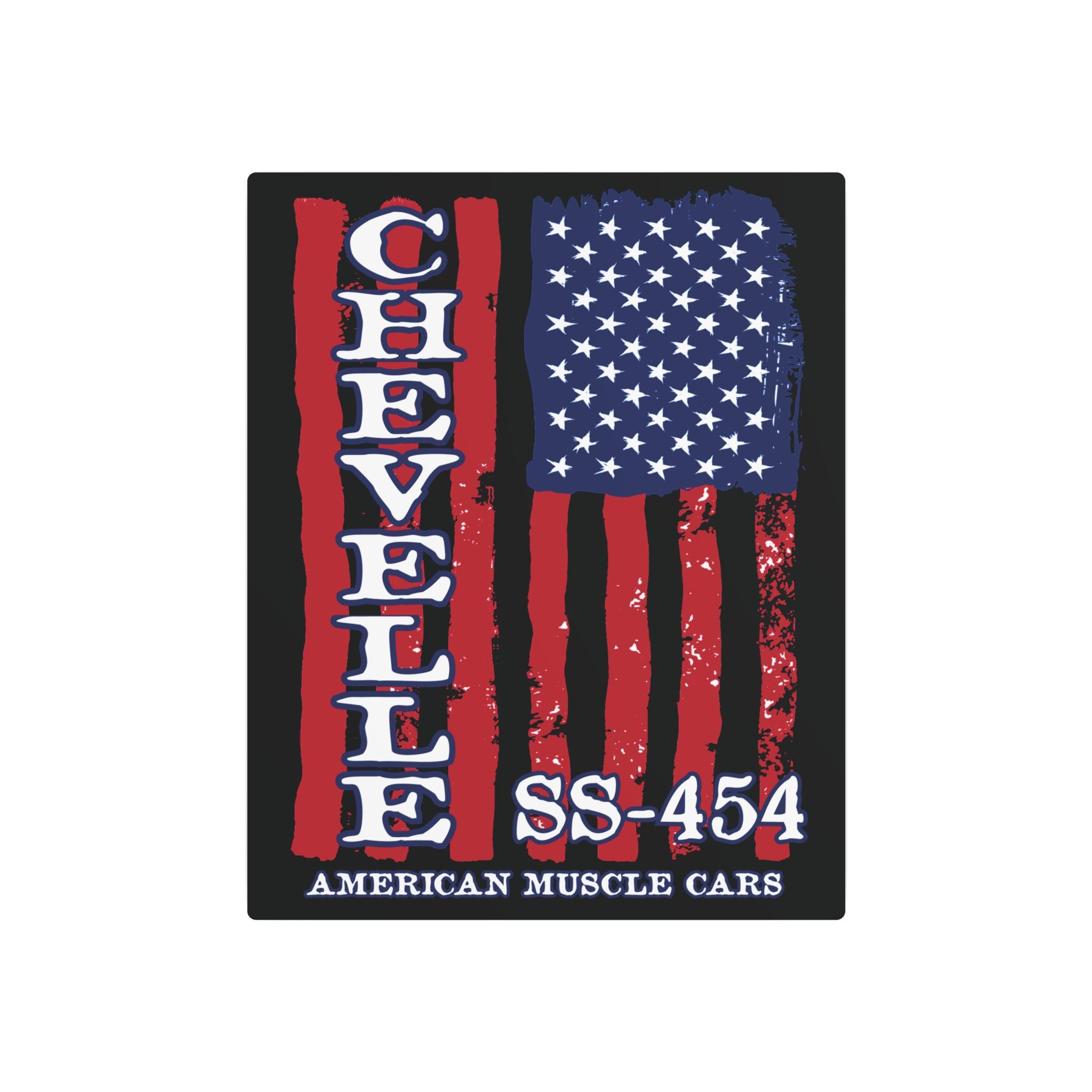 Chevelle SS 454 Lover Metal Art Sign, America's Muscle Cars, Chevelle ...