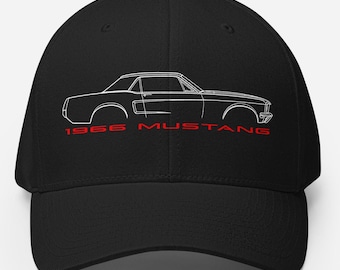 66 Mustang Lover Cap, Ford Mustang Hat, Pony Car Lover Twill Cap, American Flag Mustang Baseball Cap, Mustang Lover Gift, Dad Mustang Hat