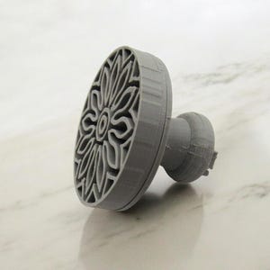 Mandala Clay Pottery Texture Stamp Design Accent 3