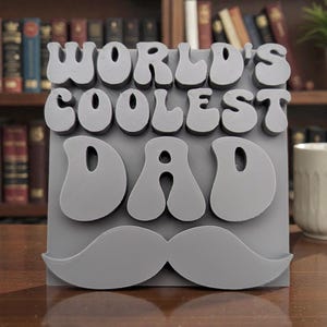World's Coolest Dad Clay Pottery Stamp Designs for Slab Pottery