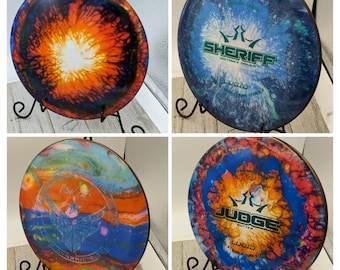 New Dynamic/Latitude 64/Westside Mystery Box Custom Dyed Disc Golf Discs (4 Discs)