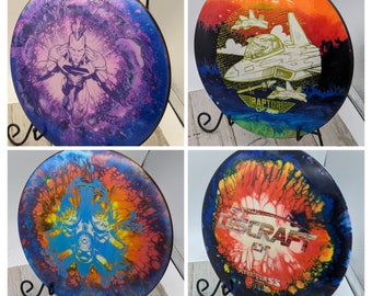 New Discraft Mystery Box Custom Dyed Disc Golf Discs (4 Discs)
