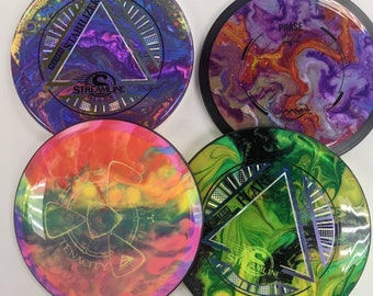 New MVP/Axiom/Streamline Mystery Box Custom Dyed Disc Golf Discs (4 Discs)