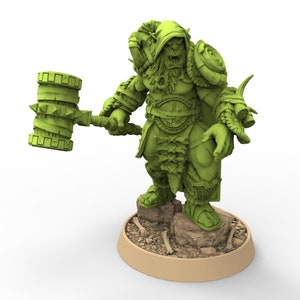 Green Skin - S&#39;uura Sploit, The Fang Clan of Dogor, Miniaturen bei Tagesanbruch