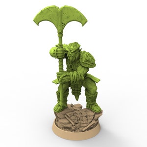 Green Skin - Hivaa Kantz, The Fang Clan of Dogor, Tagesanbruch Miniaturen