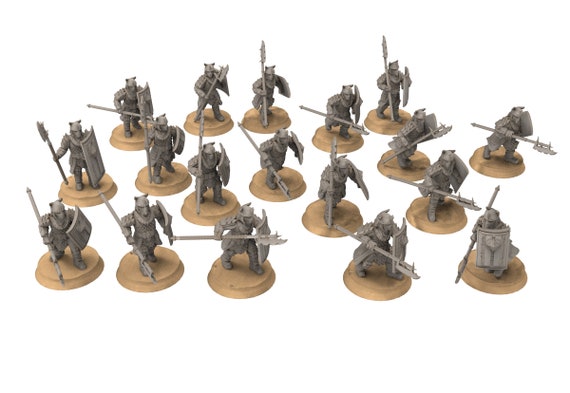 x2 Easterling Command Métal Warhammer SdA | P-00HO9