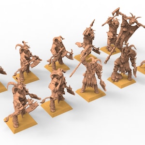 Beastmen - Noble Beastmen Bezerkers of Chaos