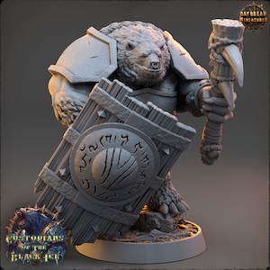 Custodians of The Black Ice – Runo Spike, Suche nach Ruhm, DayBreak Miniatures, für Wargames, Dungeons & Dragons TTRPG