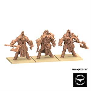 Beastmen - Oddział Niszczycieli Minotaurów - Bliźniaczki Kruki