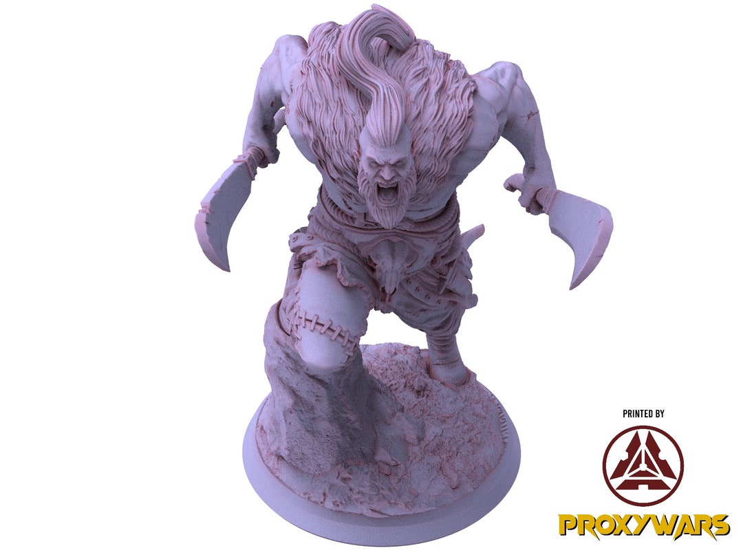 Unbound Rage Rage Unbound - Enemy - Grumash, the Bloodied 25mm, the Nightfall Cult ...