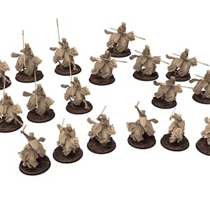 Medieval - Noble Knights bundle, 13th century Generic men at arms Medieval Knights, 28mm Historical Wargame, Saga... Medbury miniatures