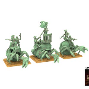 Zombie Pirates - Rotten Crabs, The dreaded Zombie Pirates usable for 9th Age, Fantasy Battle, Oldhammer, King of war, D&D