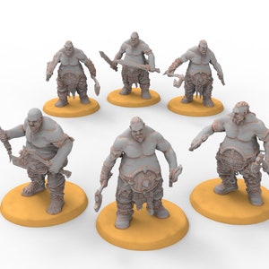 Ogres - Hunger Sons with Dual Weapons, The March of the Ogors, Sons of the Everfeast.