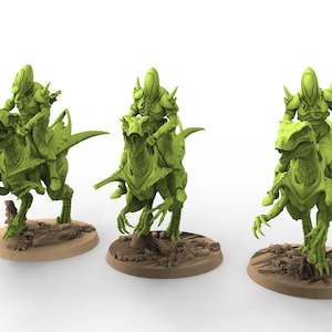 Exotic Elves - Deinonichus Raiders