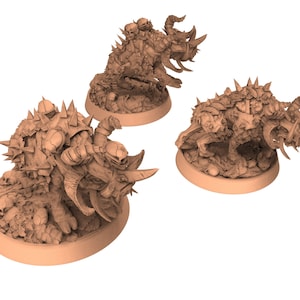 Beastmen - Houndhogs of the Sheltering Fire, The Rawmen of Haarkanjaka, daybreak miniatures