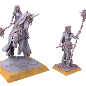 Arthurian Knights - Morgana damsel witch usable for Oldhammer, king of wars, 9th age