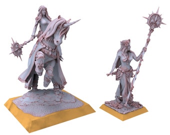 Arthurian Knights - Morgana damsel witch usable for Oldhammer, king of wars, 9th age