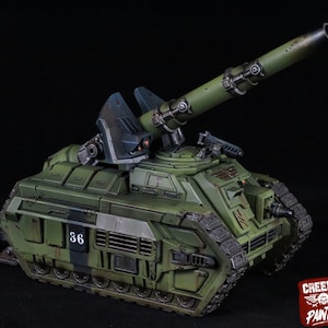 Rundsgaard - Heavy Artillery Battle Tank, imperial infantry, post-apocalyptic empire, usable for tabletop wargame.