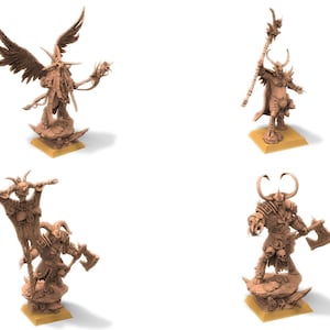 Beastmen - Character Beastmen warriors of Chaos